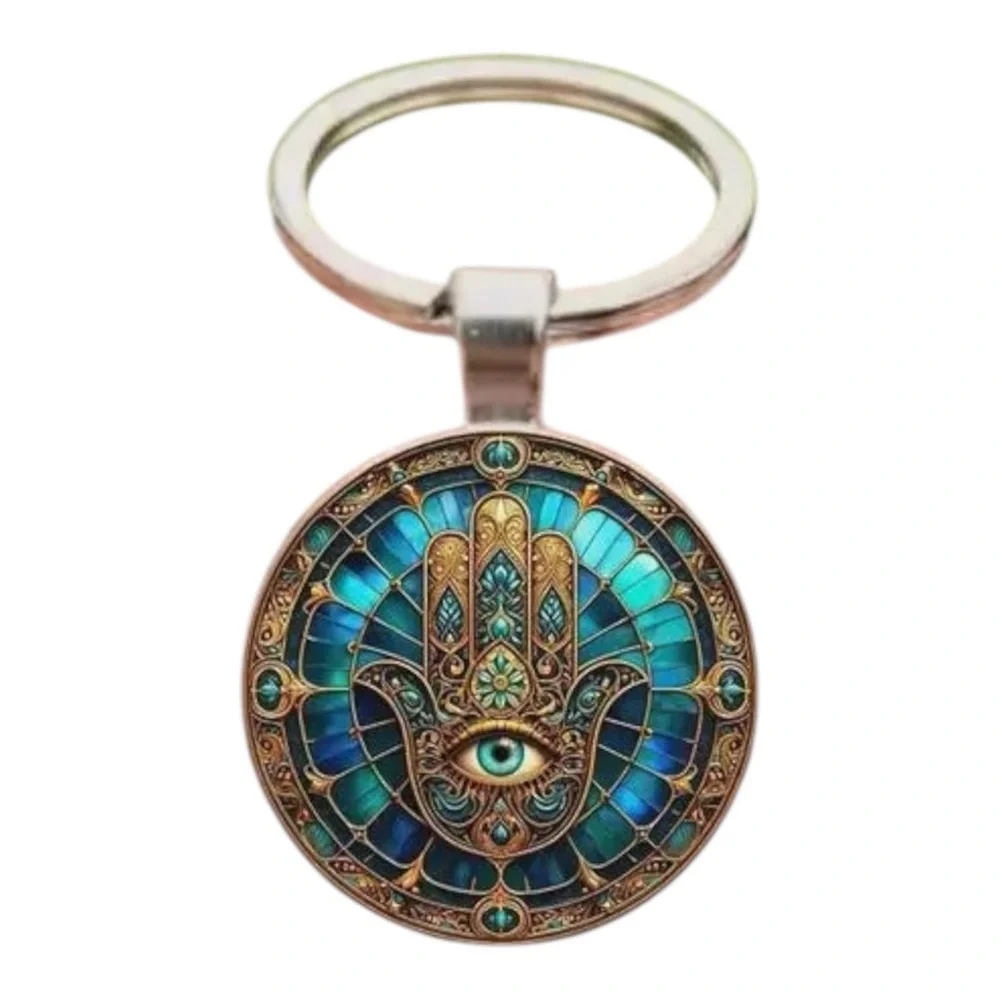 Hamsa Keychain